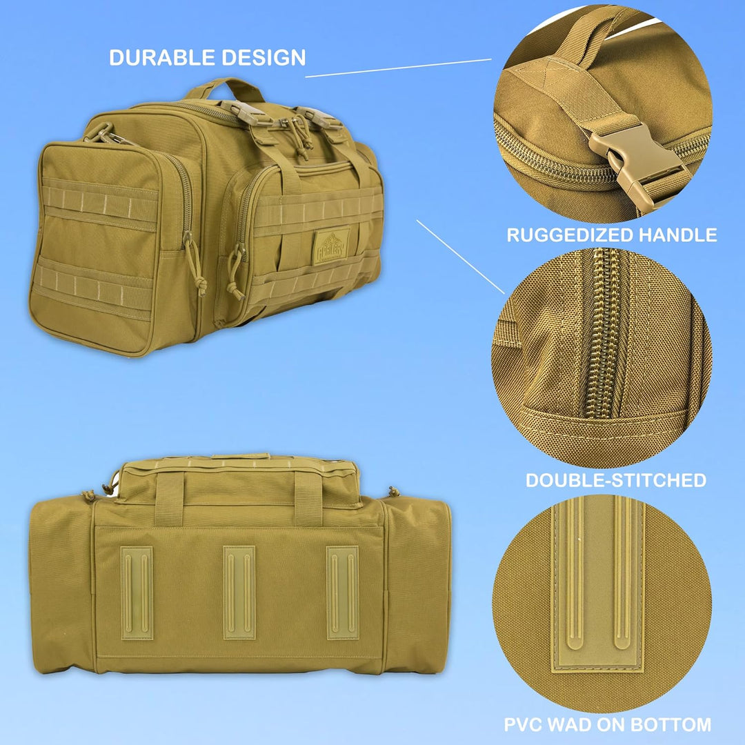 Taktische Duffle Bag Gym Duffel Bags für Männer Reise- und Ausrüstung Motorrad Hecktasche Militär Sc