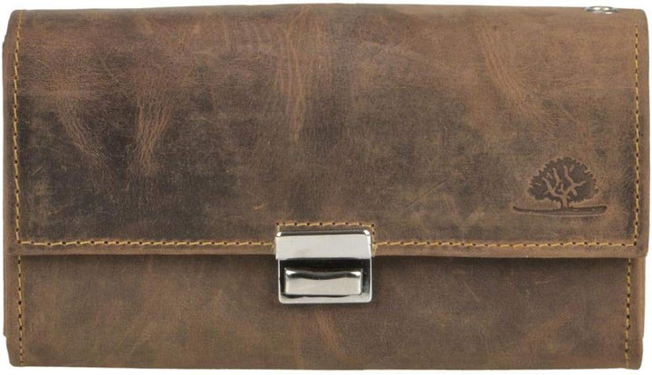 Greenburry Kellnerset Kellnergeldbörse Kellnerbörse Kellnergeldbeutel Kellnertasche braun