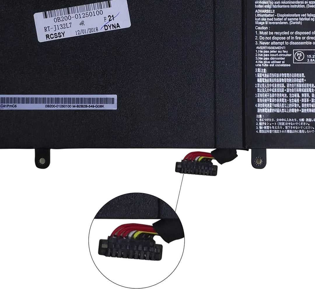 swark Laptop Akku C41N1416 kompatibel mit Asus ZenBook Pro G501 G501VW G501VJ G501JW G601J N501J N50