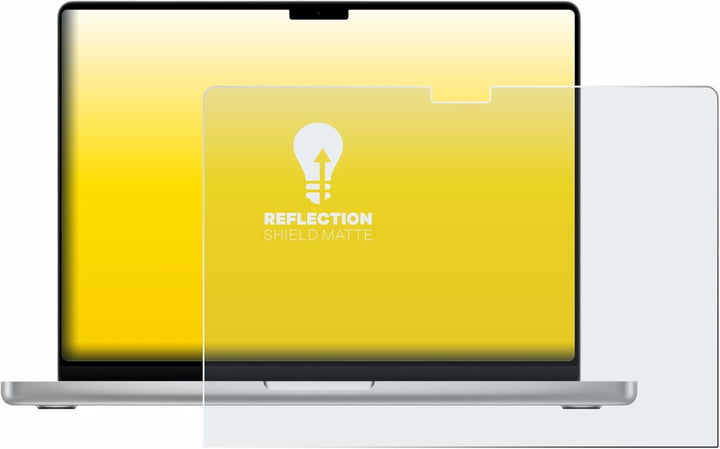 upscreen Entspiegelungs-Schutzfolie für MacBook Pro 14" 2024 M4 / 2025 M5 Displayschutz-Folie Matt [