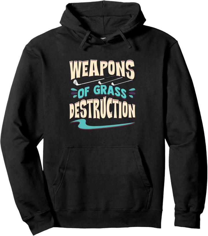 Golf Lustig Golferin Golfer Grafik Golfspieler Pullover Hoodie