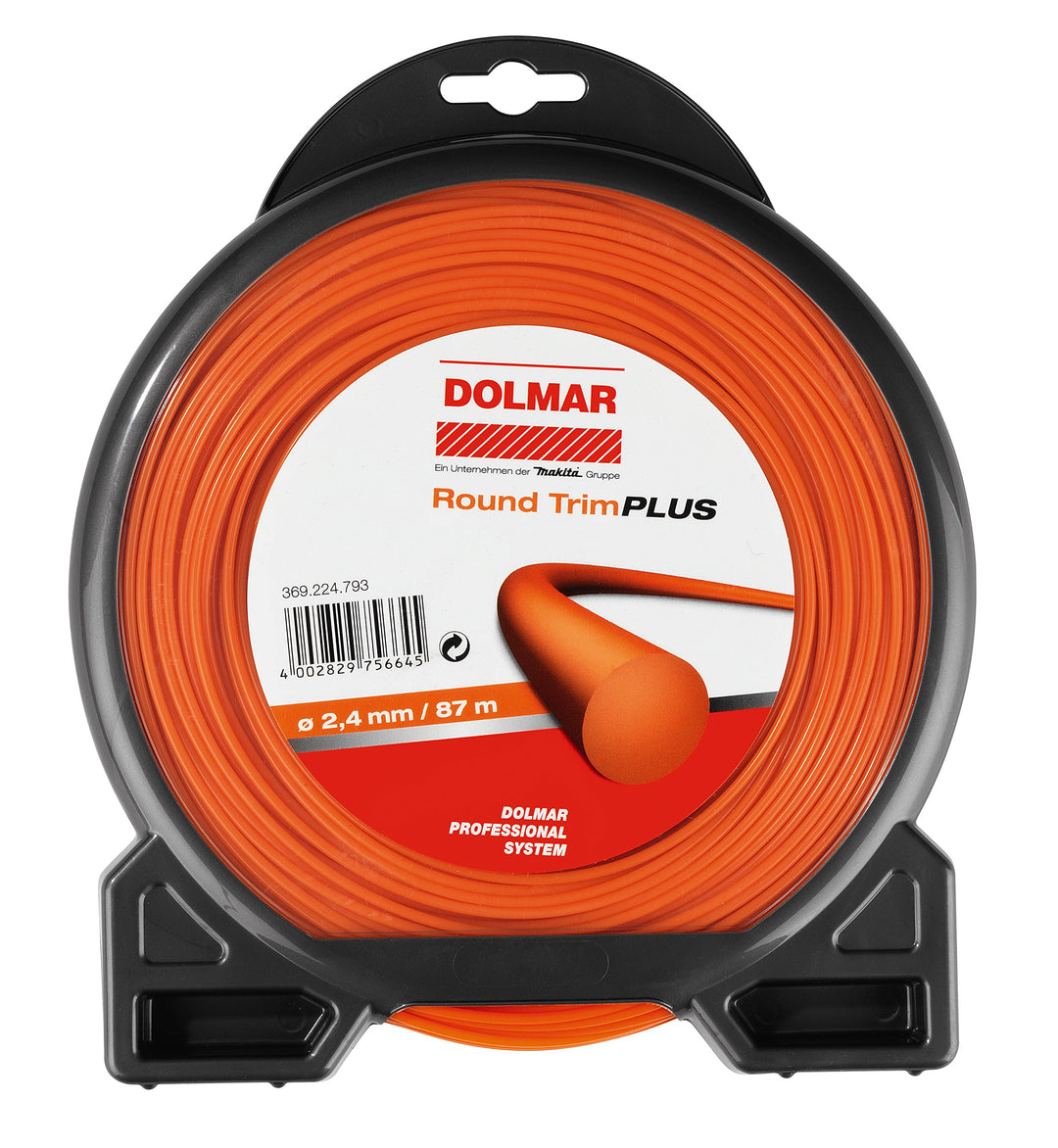 DOLMAR 369224793 - Hilo de nylon 2.4mm x 87m para desbrozadoras