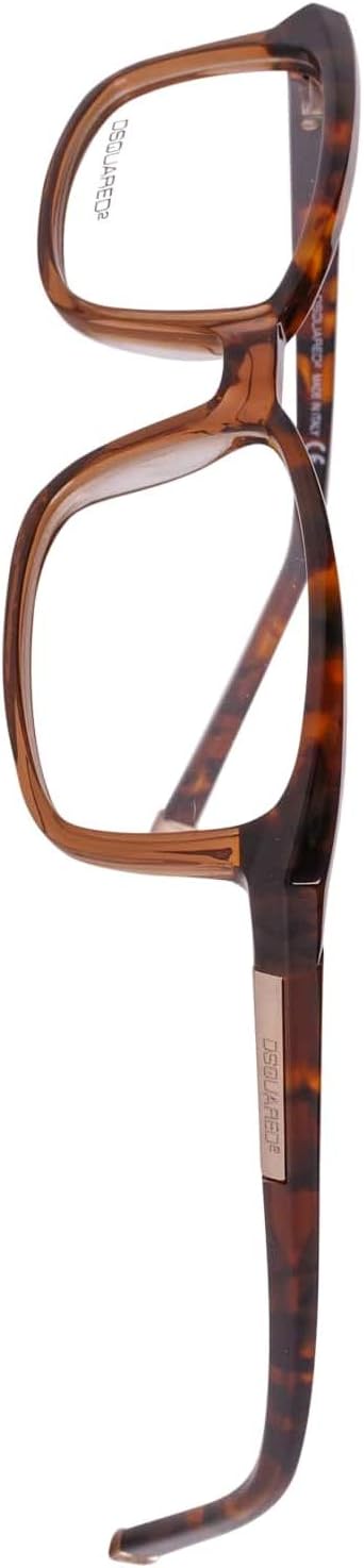 DSquared DQ5034 5356B Dsquared2 Brillengestelle Dq5034 56B Rechteckig Brillengestelle 53, Braun