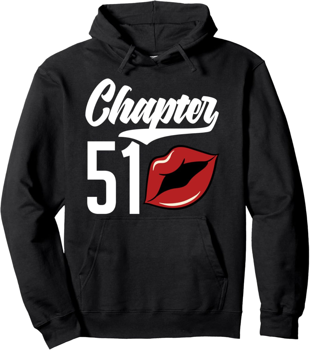 Chapter 51 Lippenstift-Design "Lips Mouth Kiss" Pullover Hoodie