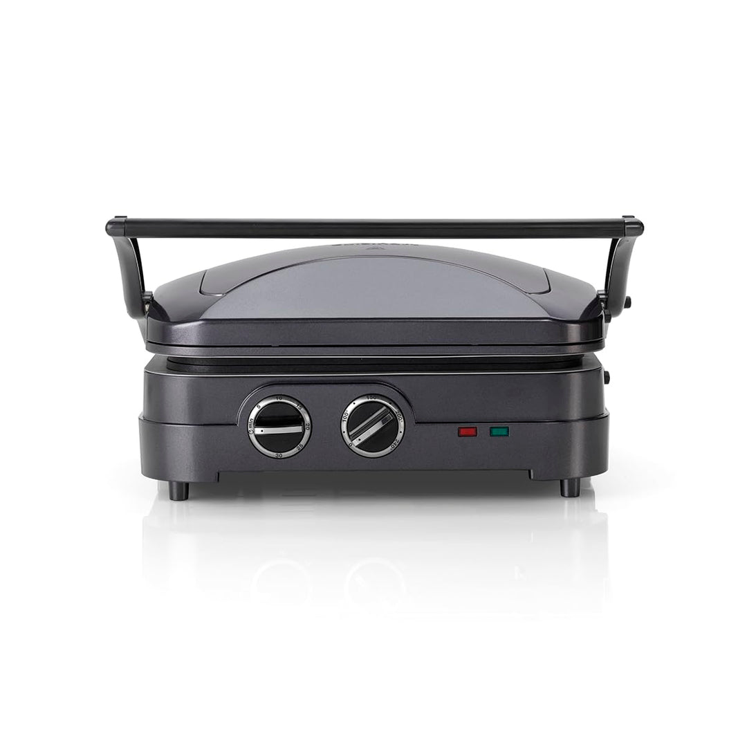 Cuisinart Griddle &amp; Grill Kontaktgrill mit 2 spülmaschinenfesten Gillplatten Blu, Blu
