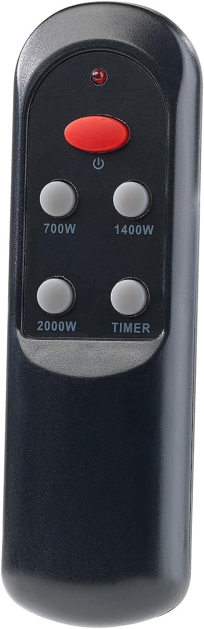Semptec Urban Survival Technology Infrarot Heizstrahler: IR-Stand-Heizstrahler, Fernbedienung, Timer