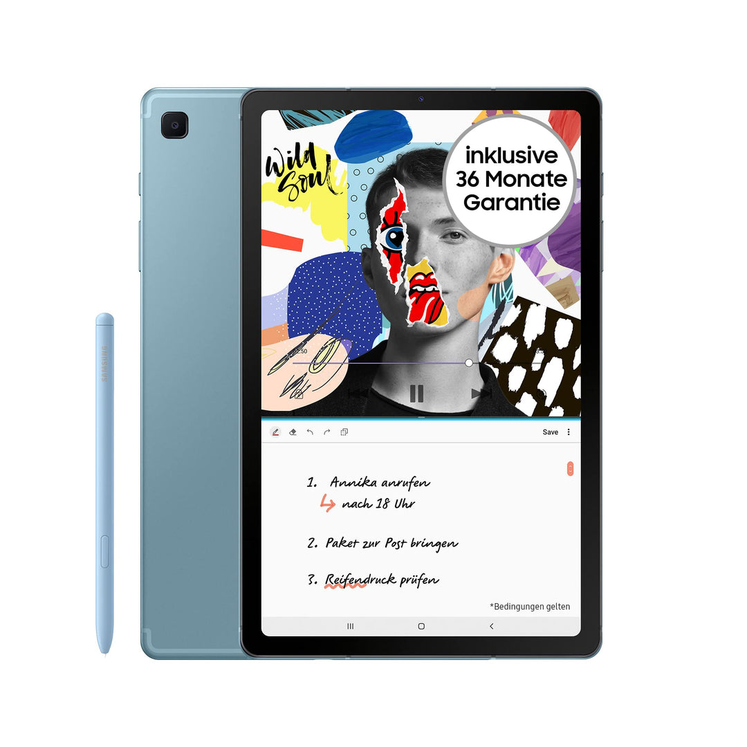Samsung Galaxy Tab S6 Lite (2022), 10,4 Zoll TFT Display, 64 GB Speicher, LTE, Android Tablet inkl.