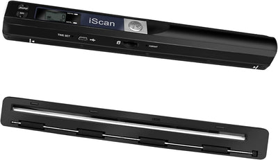 AOZBZ Portable Document Scanner Dokumentenscanner, 900DPI Mobile USB Handscanner A4 Farb Photo Scann