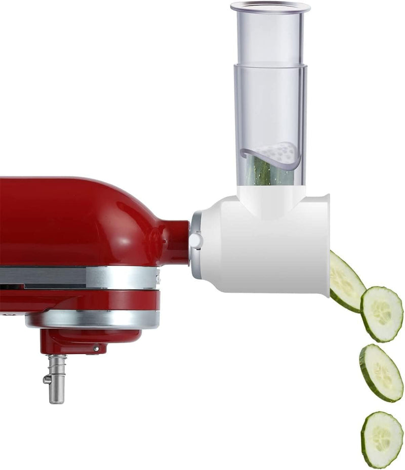 Gemüseschneider für kitchen aid Küchenmaschine, Slicer Shredder Aufsatz für kitchenaid Zubehör,Gemüs