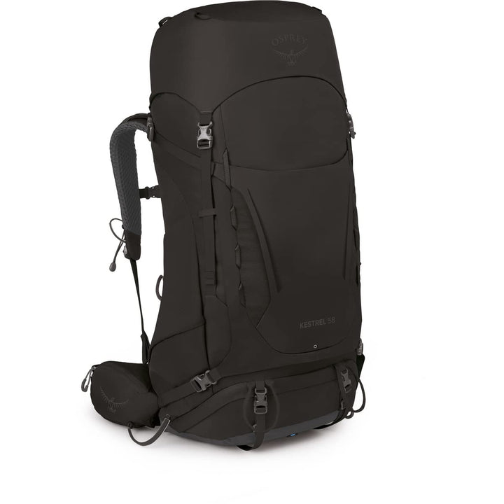Osprey Europe Herren Kestrel 58 Backpack Schwarz L-XL, Schwarz L-XL