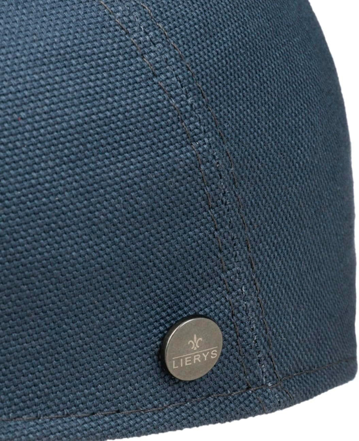 LIERYS Uni Cotton Flatcap - Klassische Form - Schiebermütze mit Stretchfutterband - Herren - Frühjah