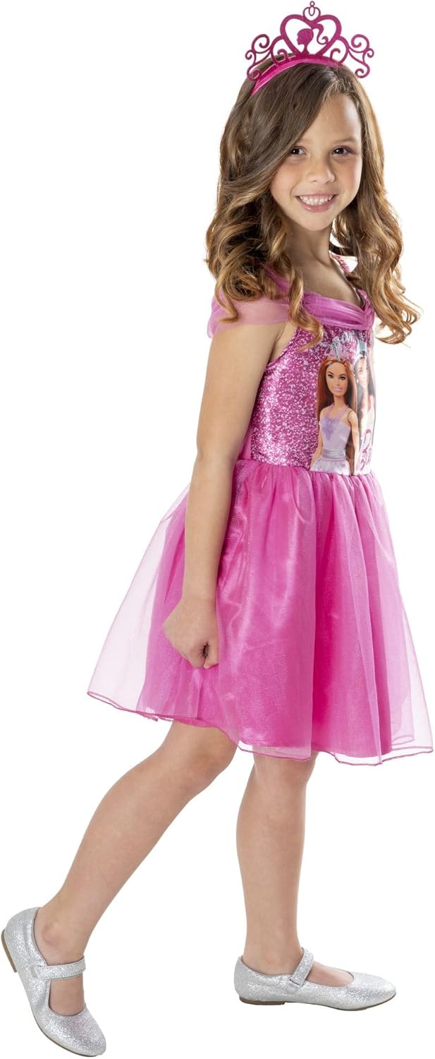 Rubies – offizielles Barbie-Kostüm – Klassisches Barbie-Prinzessin-Kostüm für Kinder – Grösse 2 – 3