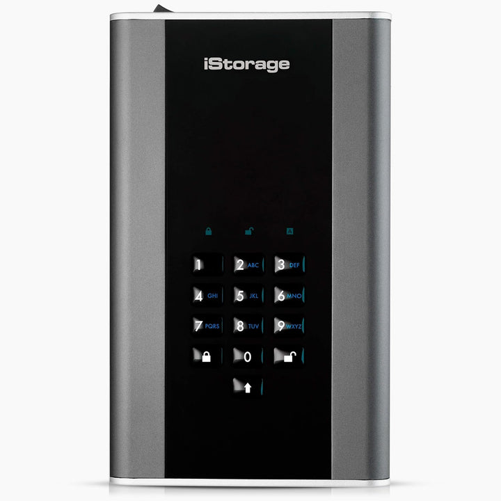 iStorage IS-DT2-256-10000-C-G 10TB diskAshur DT2 256-bit USB 3.1 Desktop Festplatte mit Hardwarevers