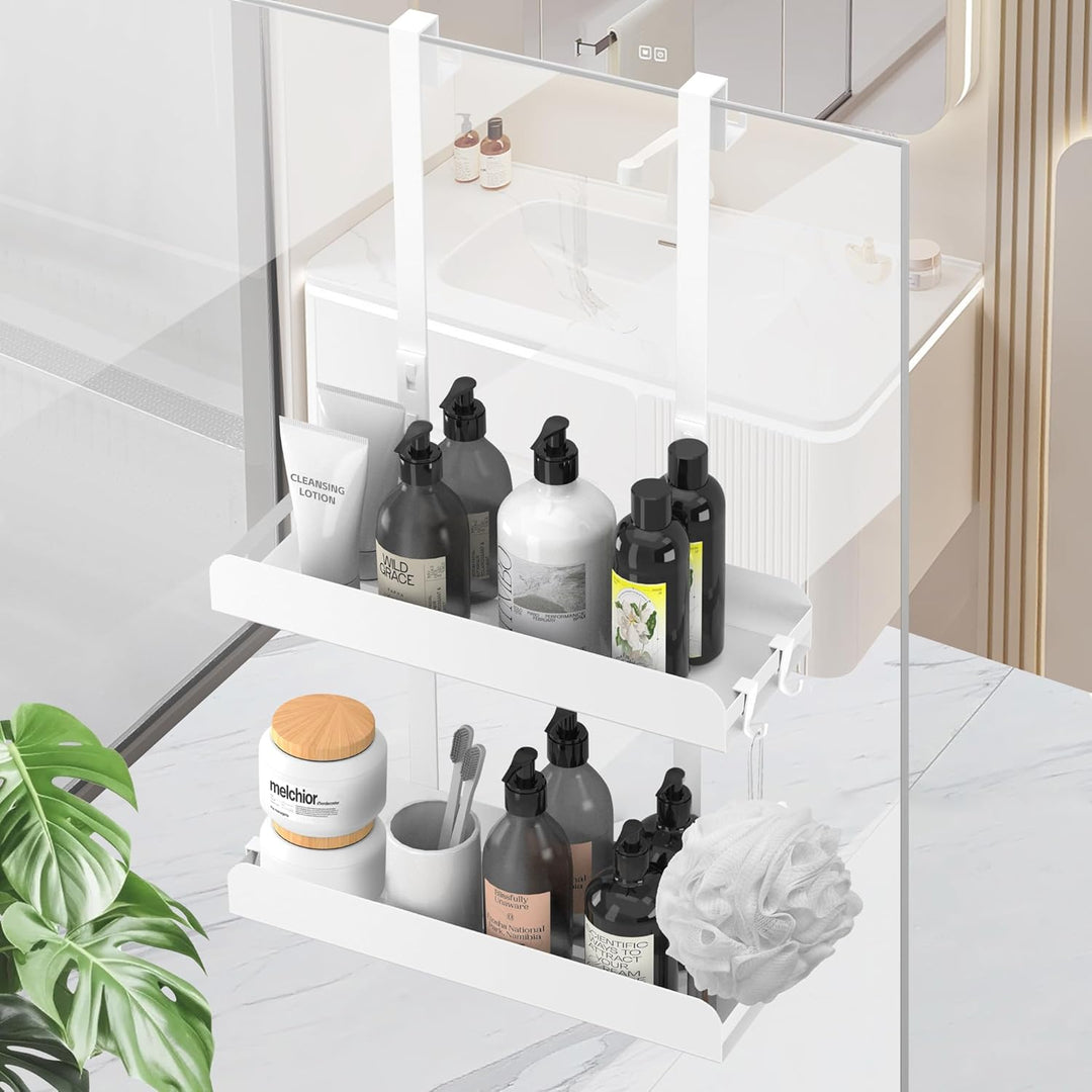 Duschregal Zum Hängen Duschablage Ohne Bohren Duschkorb Badezimmer Organizer Shampoo Halterung Dusch