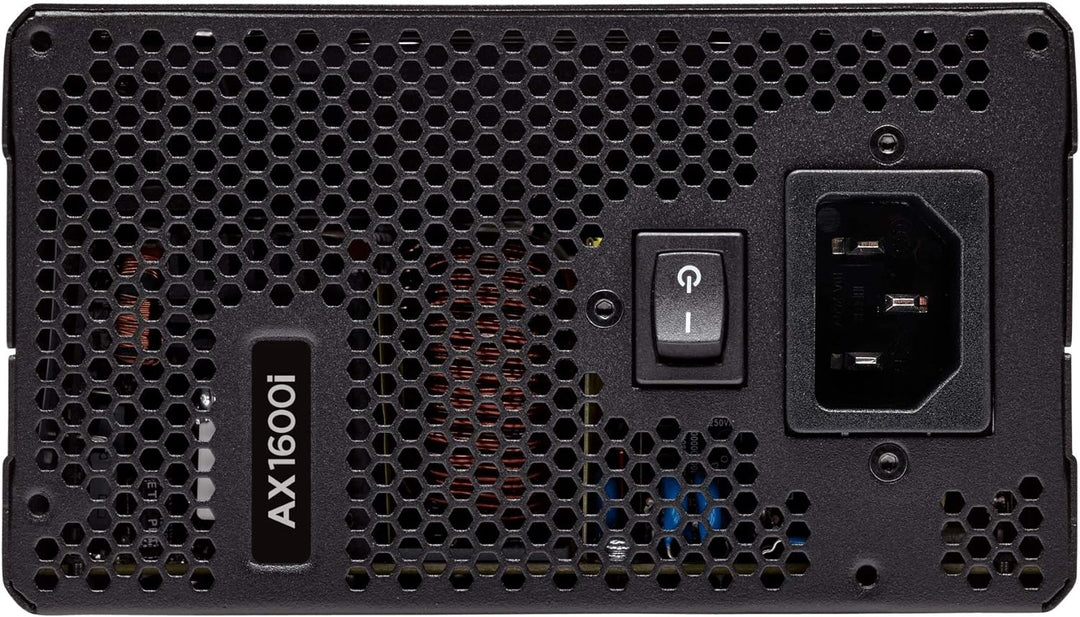 Corsair AX1600i digitales PC-Netzteil (Voll-Modulares Kabelmanagement, 80 Plus Titanium, 1600 Watt,