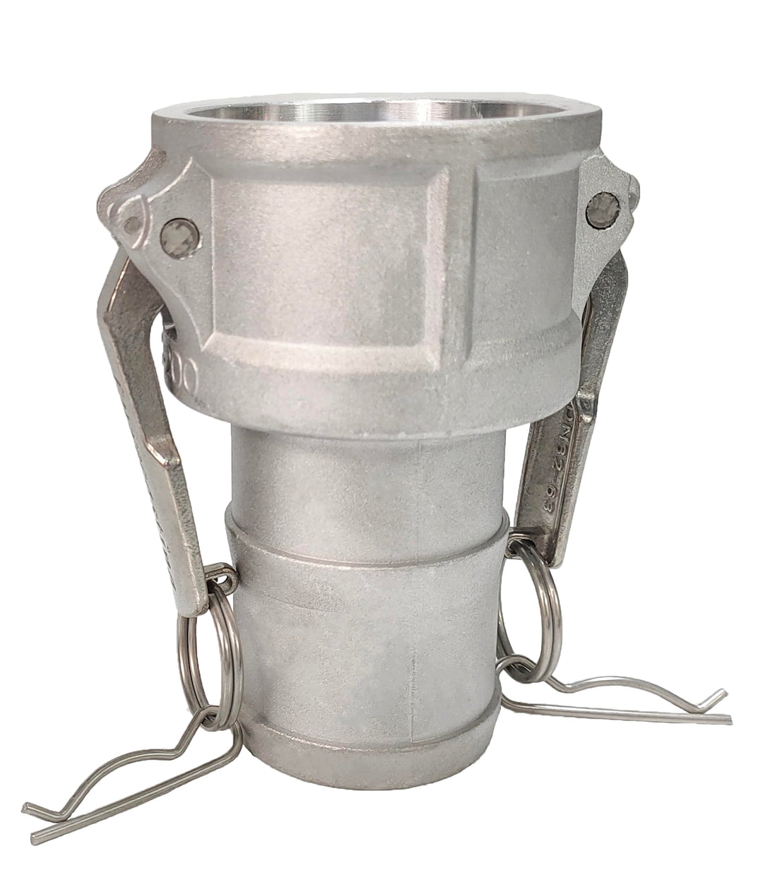 Kamlock Kupplungen Typ C Adapter mit Schlauchtülle (Aluminium, 4") Aluminium 4", Aluminium 4"