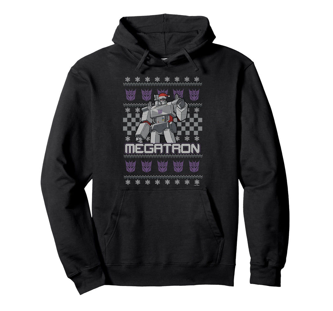 Transformers Weihnachten Megatron Ugly Sweater Pullover Hoodie
