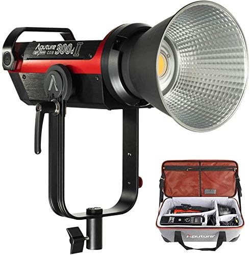 Aputure 300D Mark II 300D II + C Stand, V-Mount LED-Videoleuchte 5500k Sidus Link App Control 2.4G W