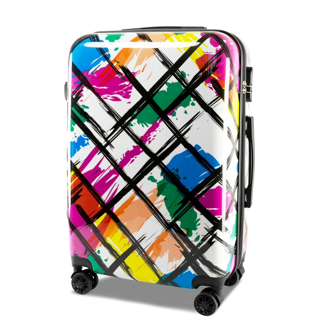 Xonic Design Reisekoffer - Hartschalen-Koffer mit 360° Leichtlauf-Rollen - hochwertiger Trolley mit