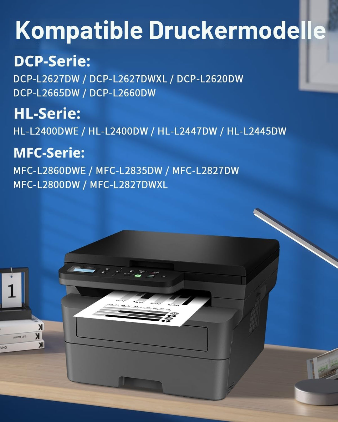TN2510XL TN-2510XL Toner Schwarz 3000 Seiten für Brother TN-2510 für HL-L2400DWE HL-L2445DW MFC-L282