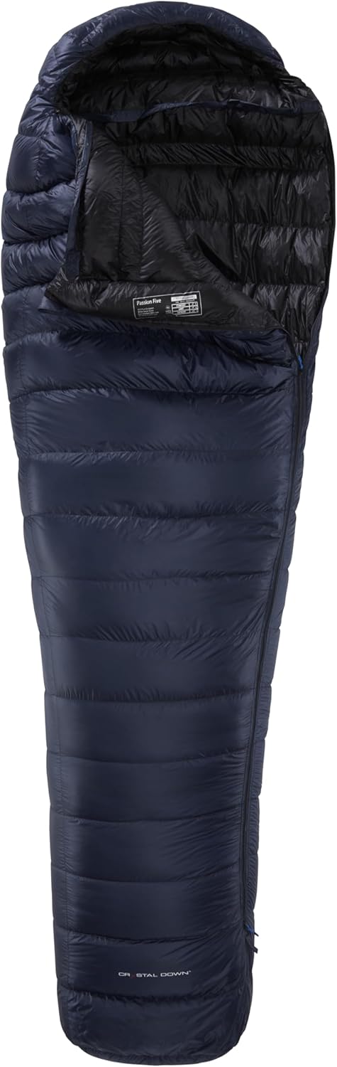 Y by Nordisk Passion Five - Daunenschlafsack in Mumienform navy XL, navy XL