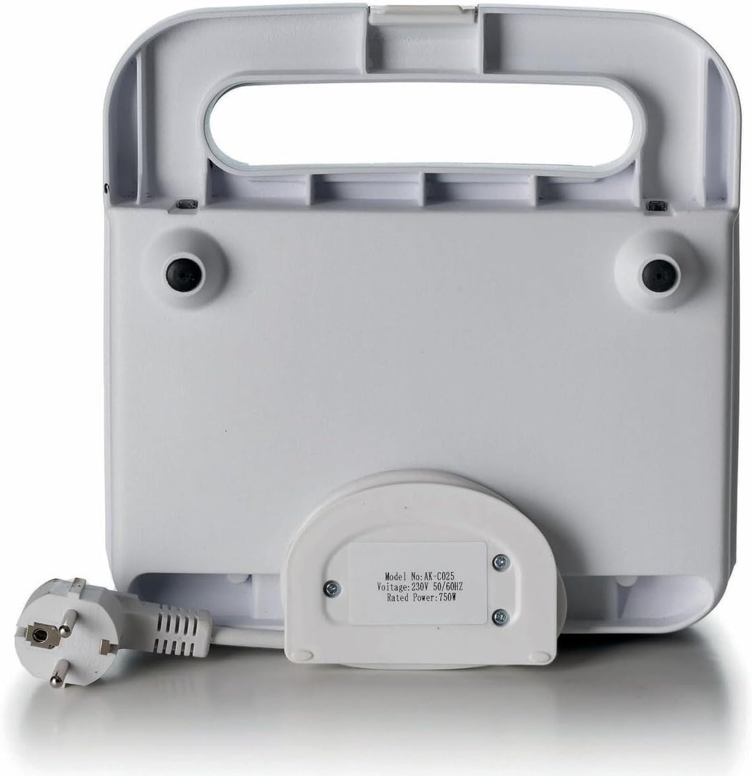 Ariete Breakfast 1971 Elektro-Toaster, Sandwich- und Sandwichplatte, feste Grillplatten mit Antihaft