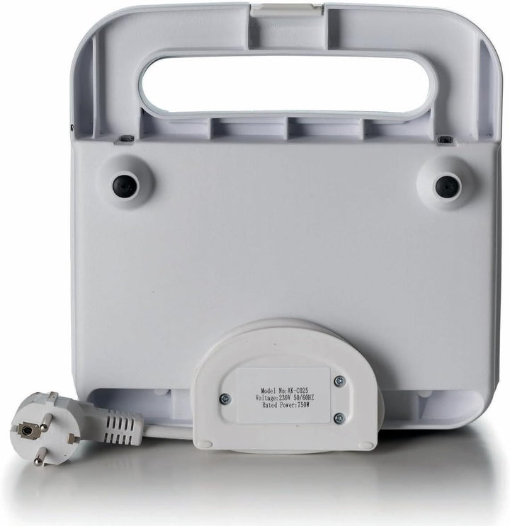 Ariete Breakfast 1971 Elektro-Toaster, Sandwich- und Sandwichplatte, feste Grillplatten mit Antihaft