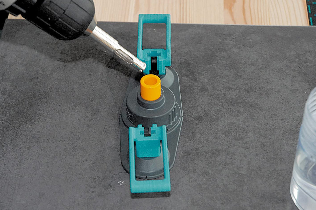 wolfcraft Bohrkronen-Set, diamantbestreut ˮCeramicˮ, 5-tlg. I 8771000 I Für die Installation von San