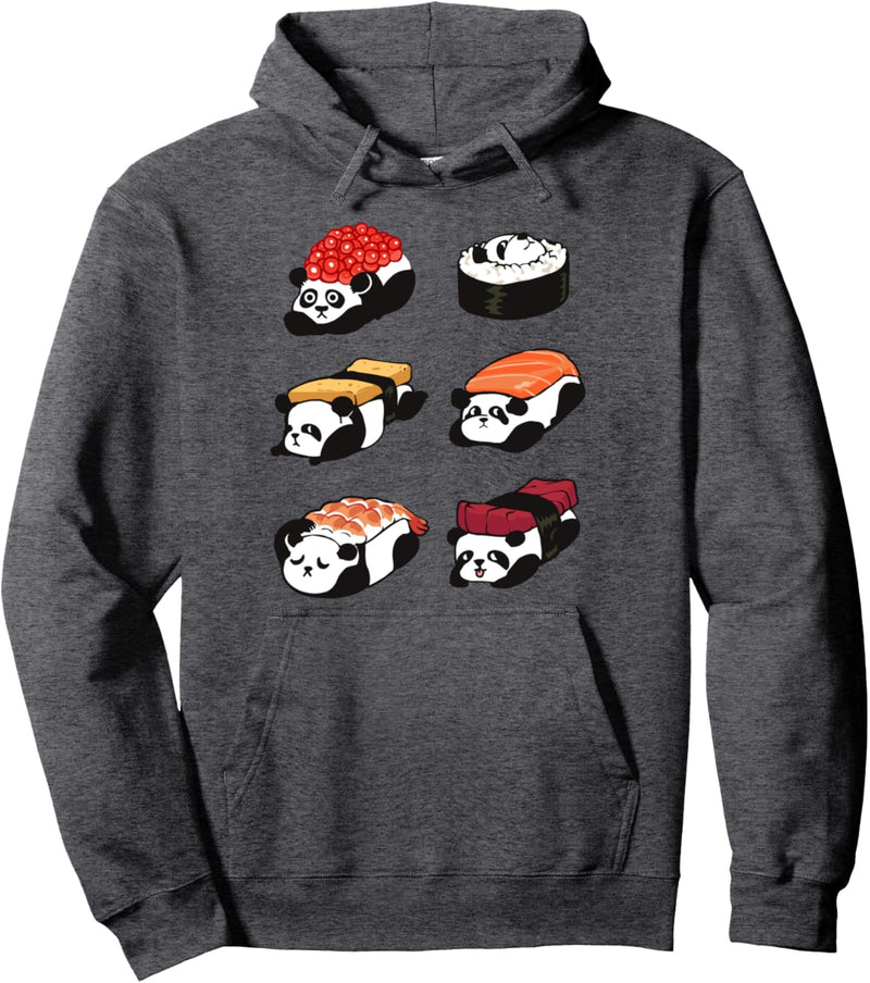 Sushi Panda Pullover Hoodie