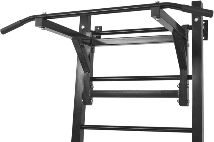 Refined Multifunktionaler Fitness-Kraftturm zur Wandmontage Schwarz 1, 1