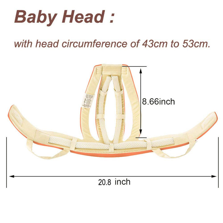 IULONEE Baby Helm Kleinkind Schutzhut Kleinkind Kopfschutz Baumwolle Hut Kleinkind Verstellbarer Sch