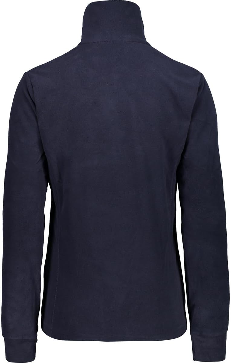 CMP Damen Funktions Fleece Sweatshirt 4XL Schwarz Blau, 4XL Schwarz Blau