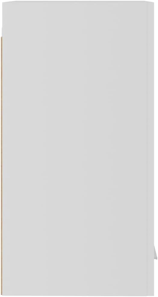 homiuse Hängeschrank Weiss 29,5x31x60 cm Holz KüChenschrank HäNgeschrank KüChe KüChenunterschrank Kü