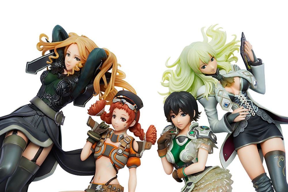 Good Smile Border Break: Border Break Girls, komplette Kollektion, PVC-Figuren-Set (4-teilig)