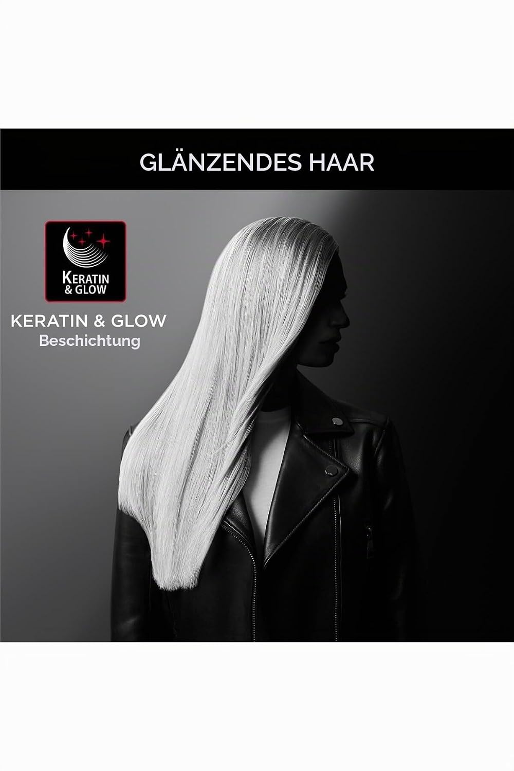 Rowenta SF321L Haarglätter, Schwarz/Rot, Marke: Rowenta - EAN: 3121040084922