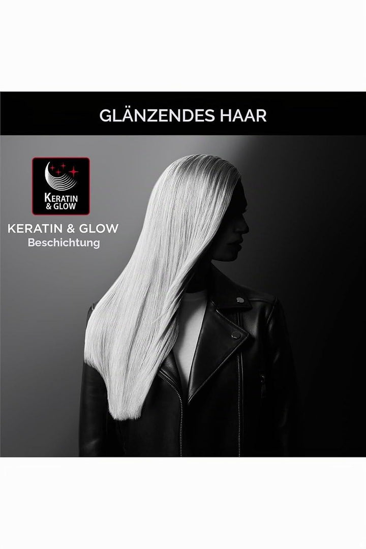 Rowenta SF321L Haarglätter, Schwarz/Rot, Marke: Rowenta - EAN: 3121040084922