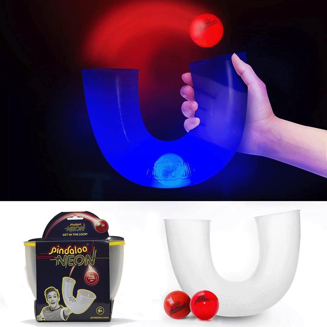 pindaloo Geschicklichkeitsspiel mit 2 Bällen - Geschenke für Kinder & Erwachsene, Spiel für drinnen