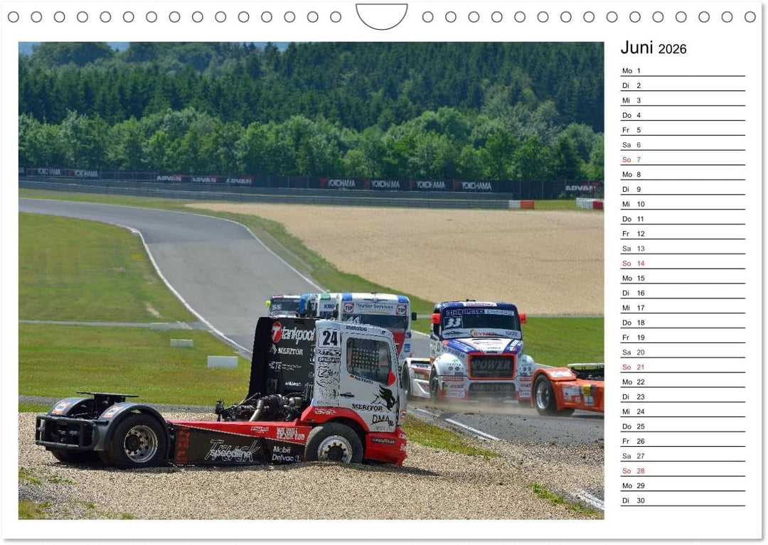 Faszination Motorsport am Nürburgring (Wandkalender 2026 DIN A4 quer), CALVENDO Monatskalender: Acti