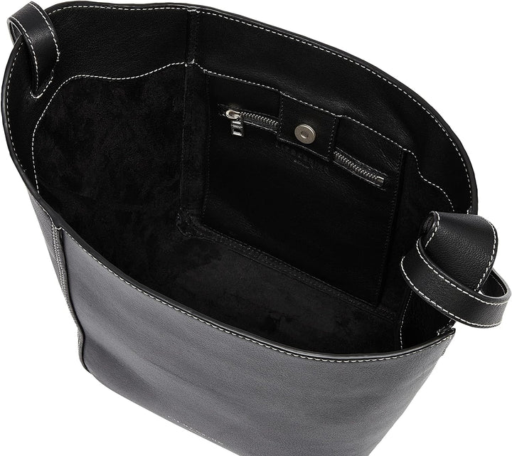 Liebeskind Damen Bowie Hobo S Schwarz, Schwarz