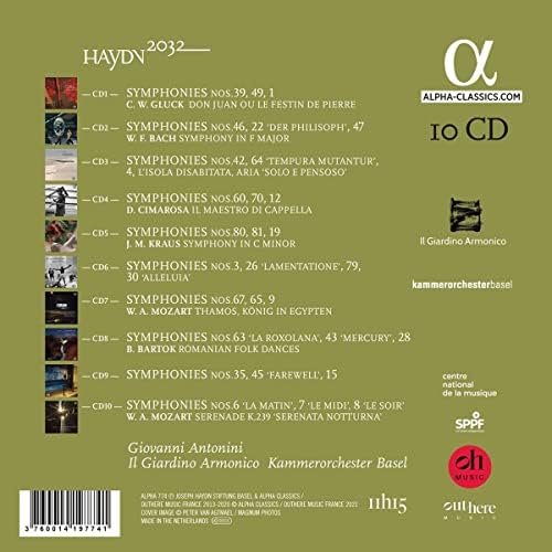 Haydn 2032 - Vol. 1 - 10 - Die Sinfonien, Audio-CD