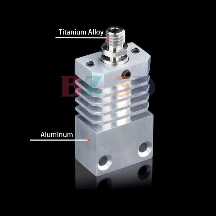 BZ 3D CR-10S Pro All Metal Hotend,Präzisions Hotend Upgrade Kit,Heatbreak aus Titanlegierung,MK8 Mes