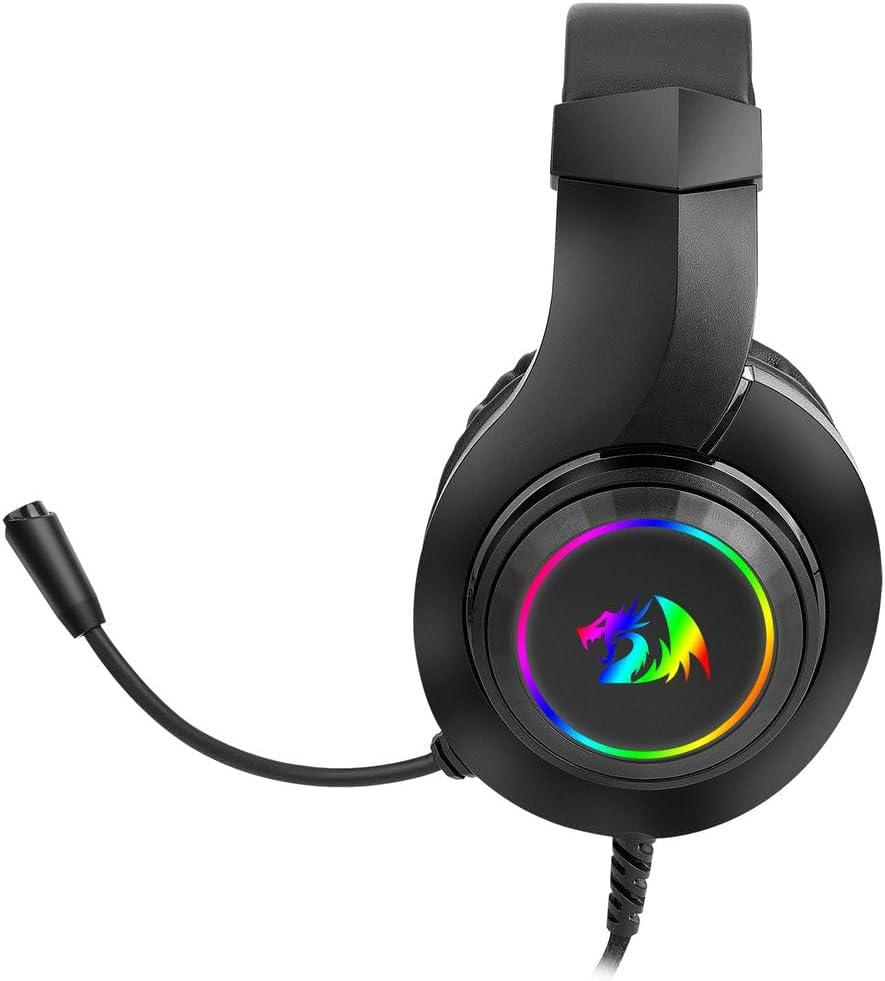 REDRAGON Hylas H260 RGB Gaming-Kopfhörer, High Definition Audio + leistungsstarke Bass, Gaming-Kopfh
