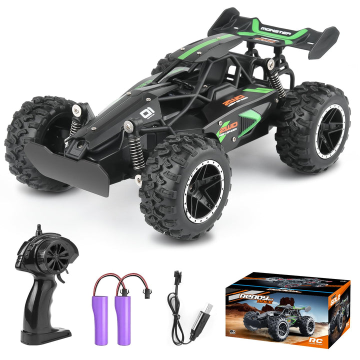 Yabtf Ferngesteuertes Auto, 2.4Ghz RC Auto, 1:18 20km/h RC Buggy, 40m Fernbedienung Offroad Spielzeu