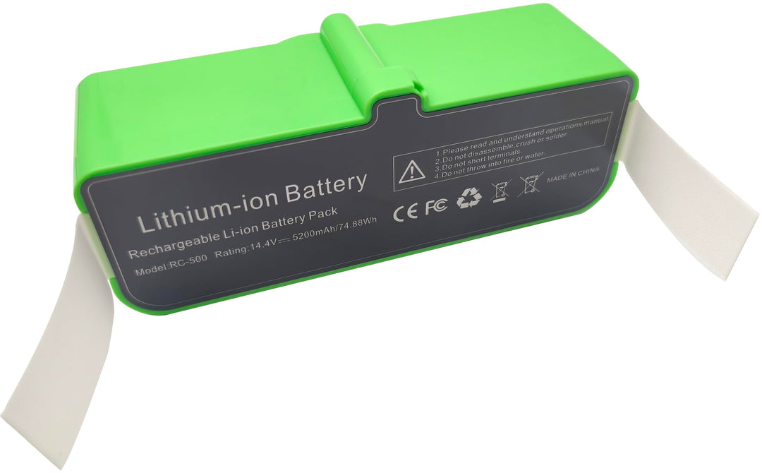 Ersatzen akku 14.8V 5200mAh für iRobot Roomba 500 900 800 700 600 / Roomba 960 980 981 966 965, 896