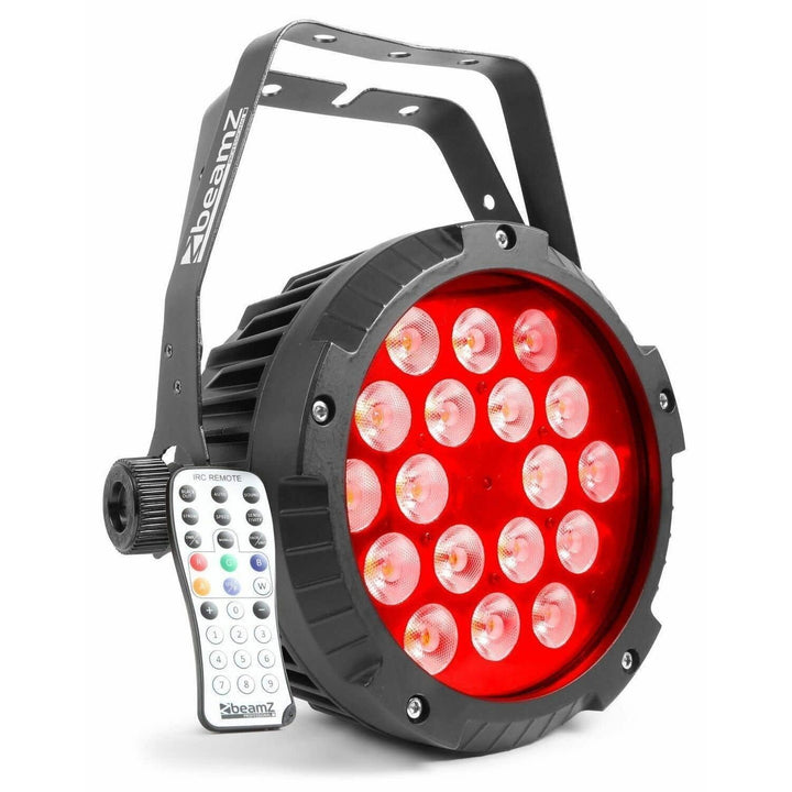 BeamZ Professional BWA418, PAR Strahler, LED Effektstrahler, 18x 12 Watt LED PAR Scheinwerfer, IP65