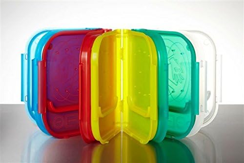 Brezel-Schneidebox (blau) inkl. Kunststoff-Messer - Brezen-Schneidebox - Brezelschneider - sichere S