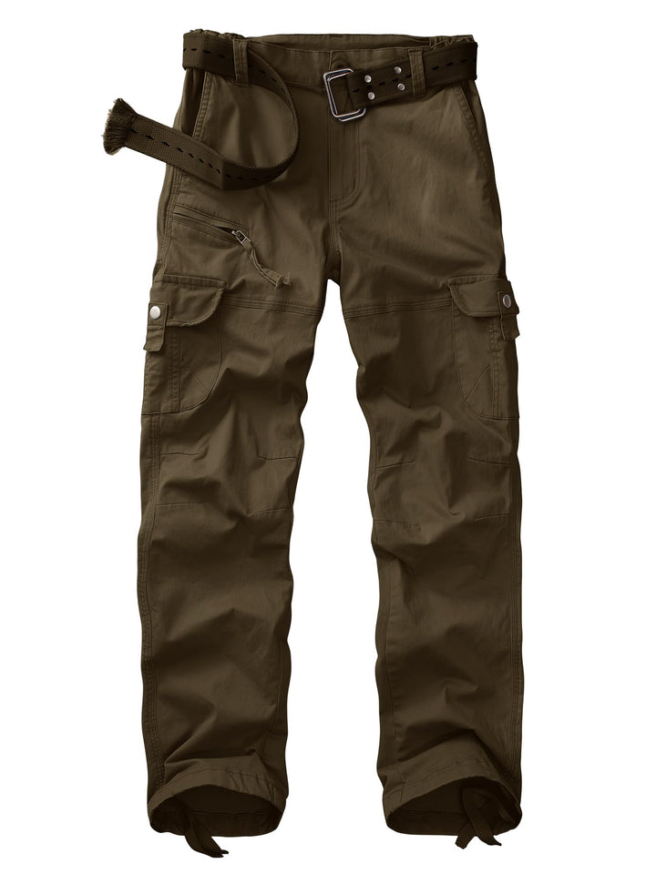 yeyity Cargohose Damen Hosen Multi Taschen Wanderhose Outdoorhose Baumwolle Arbeitshose Jogginghose