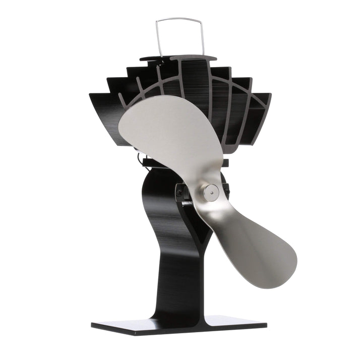 Ecofan UltrAir, 810CAKBX Classic Styled, hitzebetriebener Holzofenventilator, 125 CFM, Nickel, mittl