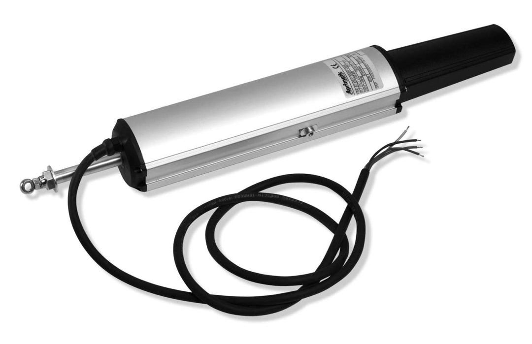 Aprimatic ST450N - Linearantrieb 12v 230v Endschalter 300mm - für Schiebe - Projektions - und Oberli