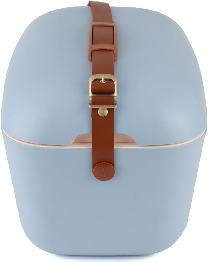 Kreher® Kühlbox Passive Kühlbox Kühltaschen Polar in Retro Vintage Design aus Kunststoff mit polysty